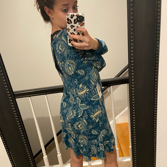 NWT Free People Hello Lover Dusty Indigo dress - Picture 4 of 7